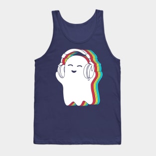 Music ghost Tank Top